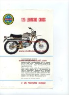 Benelli 125 LEONCINO CROSS 1970 Depliant Originale Genuine Factory Brochure Prospekt - Motorräder