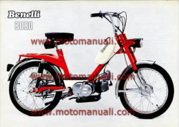 Benelli 50 BOBO 1976 Depliant Originale Genuine Factory Brochure Prospekt - Motor Bikes