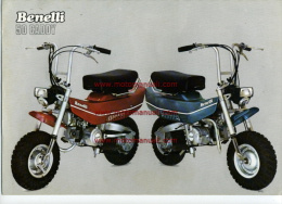 Benelli 50 CADDY 1976 Depliant Originale Genuine Factory Brochure Prospekt - Moto