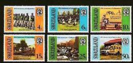 SWAZILAND, 1978, Mint Never Hinged Stamp(s),Independence, MI Nr, 300-305, #6650 - Swaziland (1968-...)