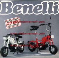 Benelli 50 CITYBIKE 1988 Depliant Originale Genuine Factory Brochure Prospekt - Moto
