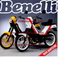 Benelli 50 E 3 1989 Depliant Originale Genuine Factory Brochure Prospekt - Motorräder