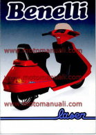 Benelli 50 Laser Scooter Depliant Originale Genuine Factory Brochure Prospekt - Moto