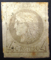 FRANCE                N° 41B            OBLITERE - 1870 Ausgabe Bordeaux
