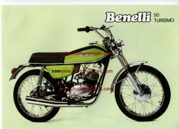 Benelli 50 TURISMO 1976 Depliant Originale Genuine Factory Brochure Prospekt - Motos