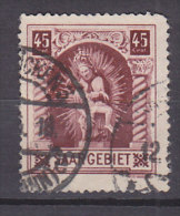 SAAR 102 III Gestempelt, Krone Gebrochen - Usados