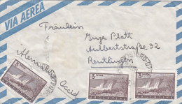 ARGENTINIEN 627 MeF Auf Luftpost-Brief, 5.SEP 1959 - Brieven En Documenten