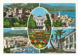 Cp, Monaco, Multi-Vues - Panoramische Zichten, Meerdere Zichten