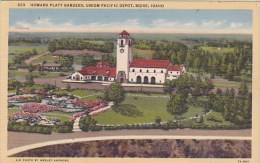 Howard Platt Gardens Union Pacific Depot Boise Idaho 1951 - Boise