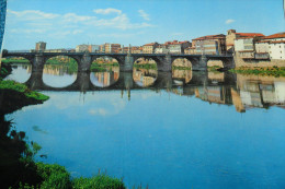 Miranda Ebro Vista Parcial Y Puente Sobre El Rio Ebro - Burgos