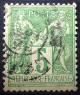 FRANCE              N° 106         OBLITERE - 1898-1900 Sage (Type III)