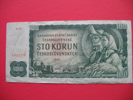 100 Korun - Tchécoslovaquie