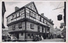 Cpa ABBOTS HOUSE , Butchet Row Shrewsbury - Shropshire