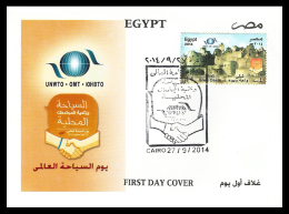 Egypt - 2014 - FDC - ( Siwa Oasis - Tourism ) - Covers & Documents