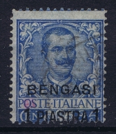 Italy: Levant Bengasi  Sa Nr 1  Used  Signed/ Signé/signiert/ Approvato - Europa- Und Asienämter