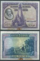 SPAIN 100 PTAS 1928 - 100 Pesetas