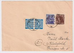 SBZ, 1948, Hand-Stp., Brief, Geprüft, Mi. € 90.- , S53 - Storia Postale