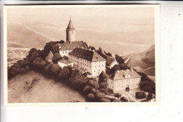 0-6906 KAHLA, Leuchtenburg, Luftaufnahme, WHW 1934/35 - Kahla