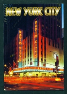 USA  -  New York  Radio City Mucic Hall  Unused Postcard As Scan - Autres Monuments, édifices