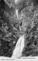 CARTOLINA D'EPOCA DI FAIDO CASCATA DELLA PIUMOGNA BELLA VIAGGIATA NEL 1911 - Faido