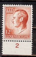 LUXEMBOURG Mi 920**   YT 870** - 1965-91 Jean