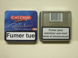 BOITE Métal Vide CAFE CREME PICCOLINI French Vanilla (20 Cigares) - Cigar Cases