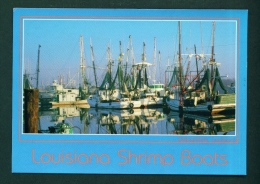 USA  -  Delcambre  Shrimp Boats   Unused Postcard As Scan - Andere & Zonder Classificatie