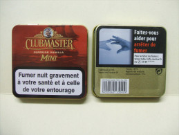 BOITE Métal Vide CLUBMASTER MINI Superior Vanilla (20 Cigares) - Étuis à Cigares