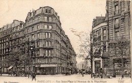 PARIS RUE SAINT-MAUR A L'AVENUE DE LA REPUBLIQUE - Arrondissement: 11