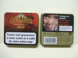 BOITE Métal Vide CLUBMASTER MINI Superior Vanilla (20 Cigares) - Étuis à Cigares