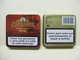 BOITE Métal Vide CLUBMASTER MINI Superior Vanilla (20 Cigares) - Étuis à Cigares