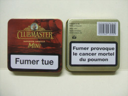 BOITE Métal Vide CLUBMASTER MINI Superior Vanilla (20 Cigares) - Étuis à Cigares