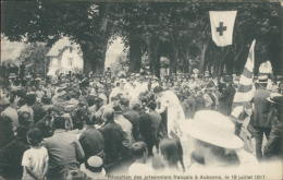 SUISSE AUBONNE / Réception Des Prisonniers Français Le 19 Juillet 1917 / - Aubonne