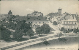 SUISSE AVENCHES / Rue Centrale / - Avenches