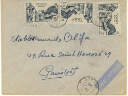 Lettre De Sokoue Datée Du 24 Avril 1950 Pour Paris - Covers & Documents