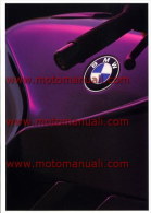 BMW PRODUZIONE - PRODUCTION 1990 Depliant Originale Genuine Motorcycle Factory Brochure Prospekt - Motorräder