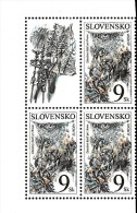 Slovakia - 1997 - Europa CEPT - Tales And Legends - Mint Corner Block With Coupon (type A) - Unused Stamps