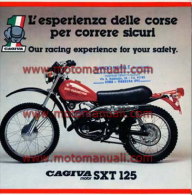 CAGIVA - HD SXT 125 1978 Depliant Originale Genuine Motorcycle Factory Brochure Prospekt - Motos