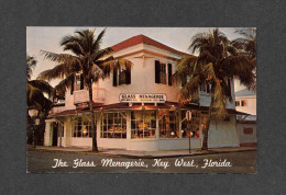 FLORIDA - KEY WEST - THE GLASS MENAGERIE - FANTASY IN GLASS - PROP. MR & MRS CASS HACHLINSKI - Key West & The Keys