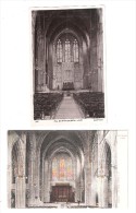 2 A PAIR OF POSTCARDS BOTH OF  OF All Saints Church Hove INTERIOR Vintage RP AND A PRINTED CARD BOTH UNUSED - Other & Unclassified