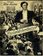 "Illustrierter Film-Kurier"  "Unsterblicher Walzer " Mit Friedl Czepa , Maria Andergast - Filmprogramm Nr. 2967 Von 1939 - Magazines
