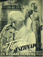 "Illustrierter Film-Kurier"  "Der Tiger Von Eschnapur" Mit La Jana , Hans Stüwe - Filmprogramm Nr. 2740 Von 1938 - Zeitschriften