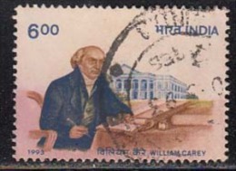 India Used 1993, William Carey, Missionary, Christianity, Bapitist,  (sample Image) - Used Stamps