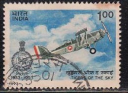 India Used 1993, Indian Air Force, Airplane, Aviation, Army, Militaria,  (sample Image) - Used Stamps
