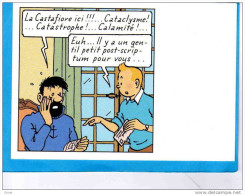 Tintin -la Castafiore-carte De La Fête Du Timbre 2000- Partenariat Croix Rouge - Hergé