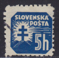 2286(1). Slovakia, 1939, Newspaper Stamp Of 2H, Perforated, Used - Used Stamps