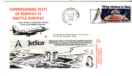 SPACE -   USA - 1978 -  SHUTTLE MSBLS  TEST COVER WITH KENNEDY SPACE CENTRE  OCT  25    POSTMARK - Etats-Unis