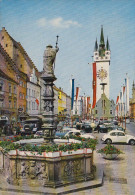 D-94315 Straubing - Ludwigsplatz - Cars - Bundeswehr-LKW - Mercedes - VW Käfer - Opel - Straubing