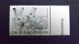 Finnland 1380 Oo/SST, Schneehase (Lepus Timidus) - Used Stamps