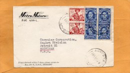 Australia Old Cover Mailed To USA - Covers & Documents